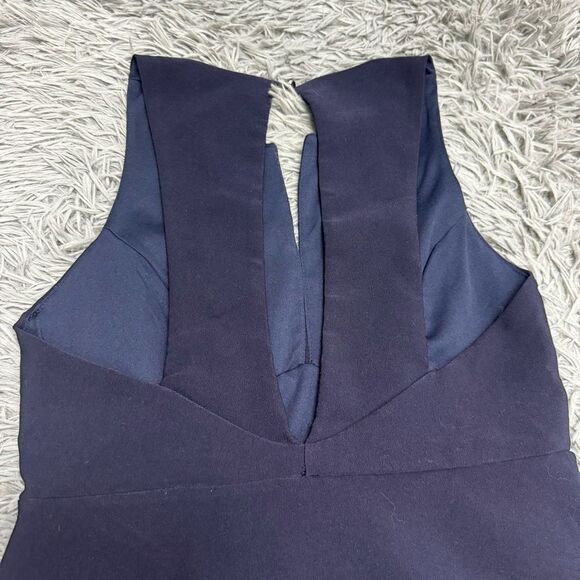 Monteau Sleeveless Navy Blue Fit n Flare Mini Dress Size Small - Picture 8 of 11
